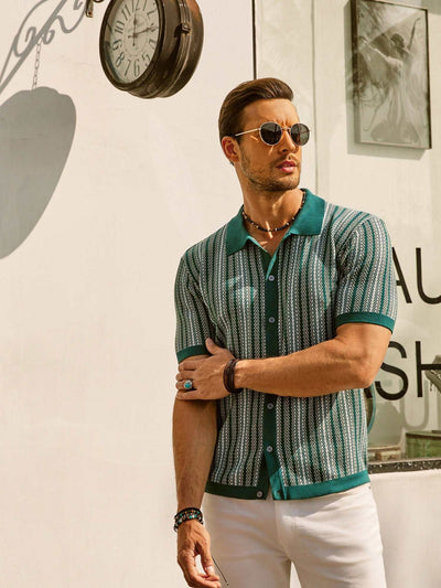 Liam - Gestreiftes Vintage-Hemd