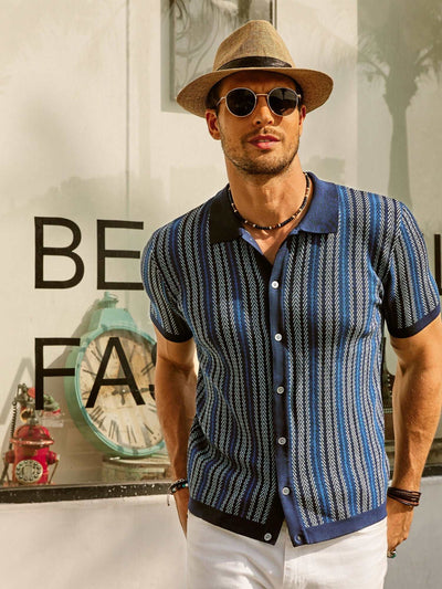 Liam - Gestreiftes Vintage-Hemd