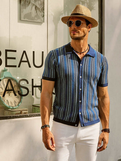 Liam - Gestreiftes Vintage-Hemd