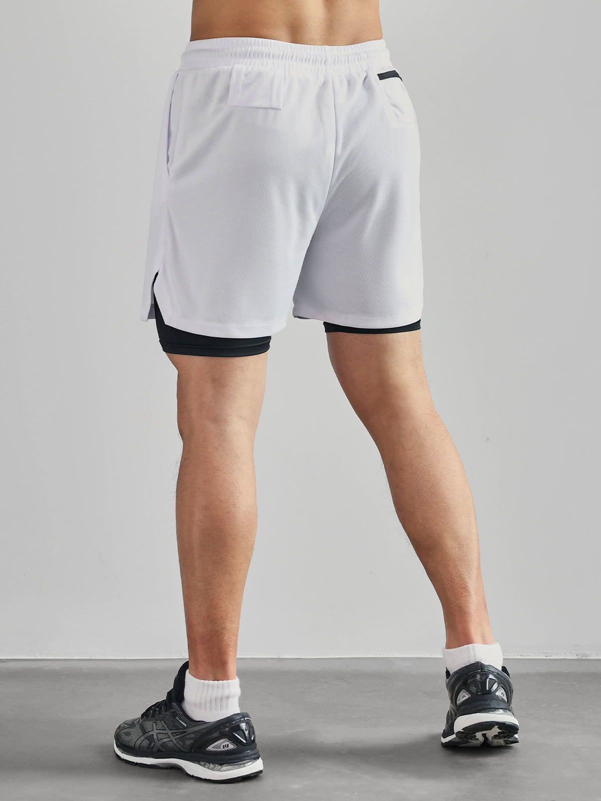 Evolution 2-in-1 Mesh Shorts mit Innenfutter
