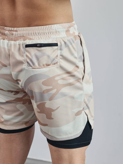 Evolution 2-in-1 Mesh Shorts mit Innenfutter