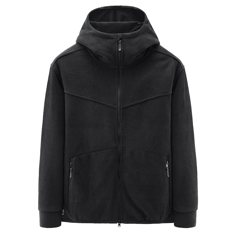 Fleecejacke mit Kapuze für Männer - Nils