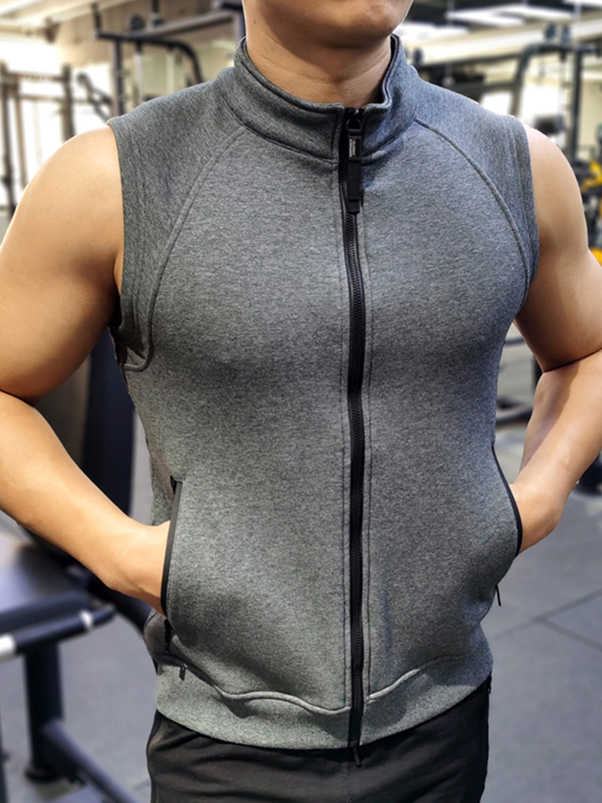 WorkoutFit Fleece-Weste
