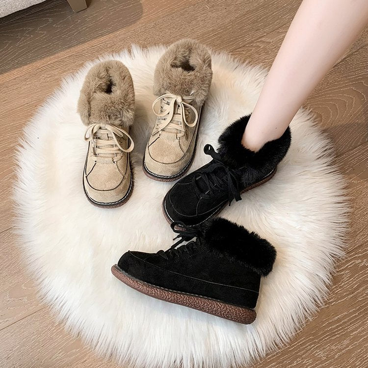 Damen-Winterstiefel mit weichem Fellfutter - Amelie