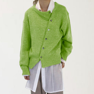 Damen Strickjacke mit Rundhalsausschnitt - Arlena