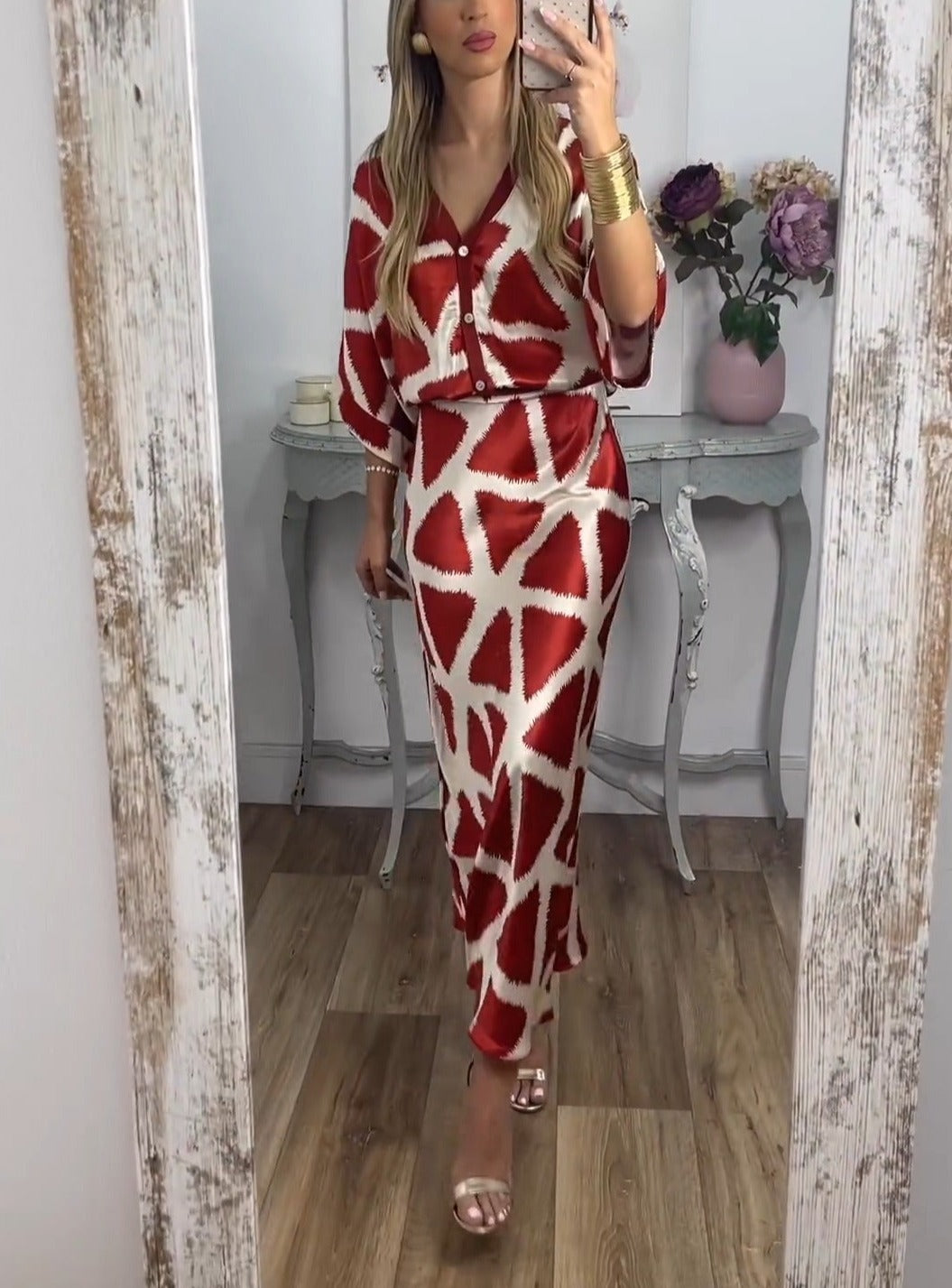 Natalia - Zweiteiliges Seidenset