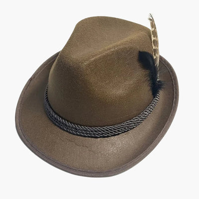 Bayerischer Hut mit Feder Unisex