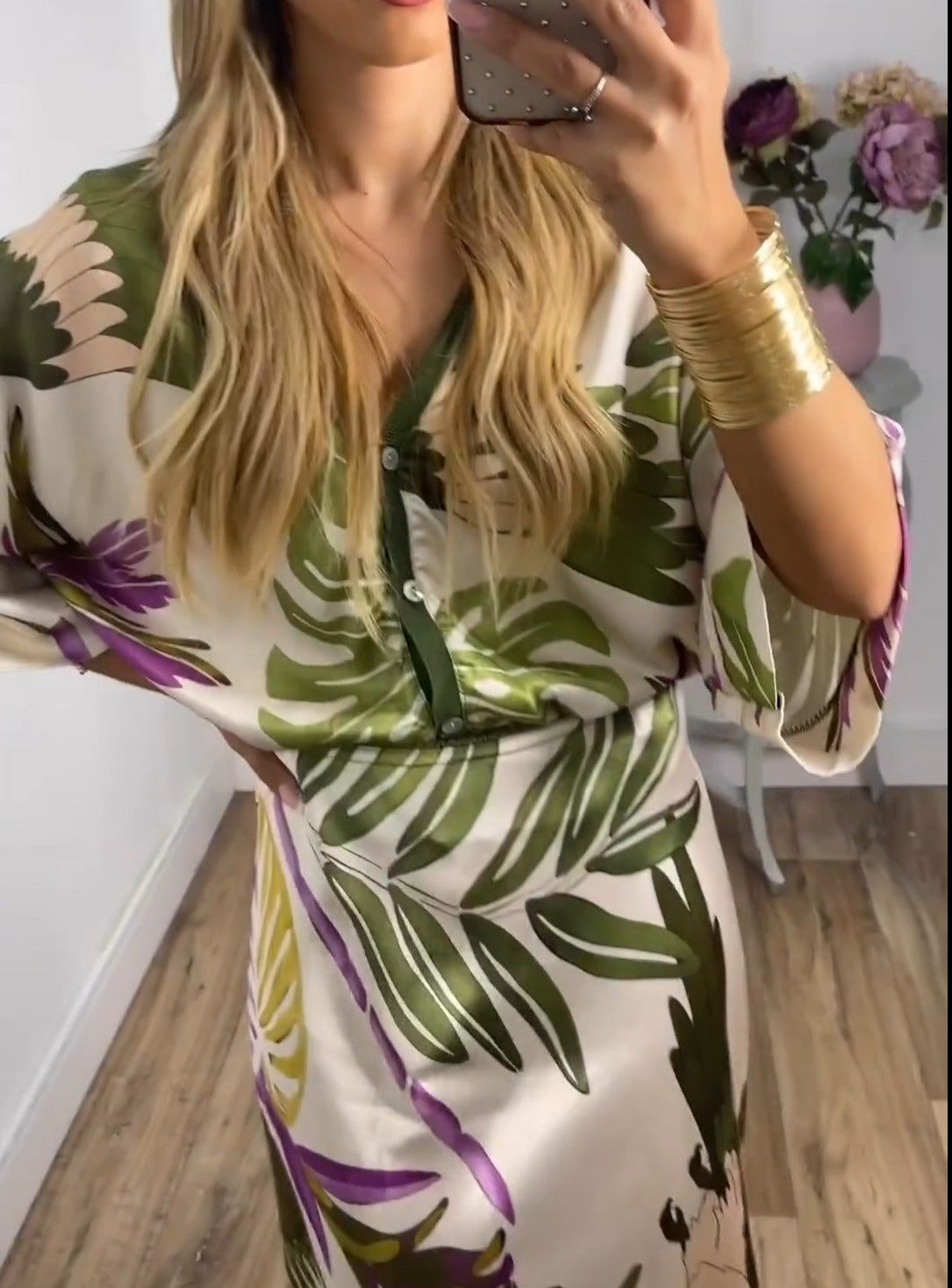 Natalia - Zweiteiliges Seidenset