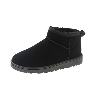 Winterstiefeletten aus Wildleder mit weichem Futter - Mia