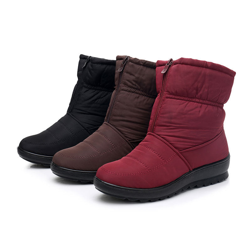Wasserdichte gepolsterte Damenstiefel mit rutschfester Sohle - Zara