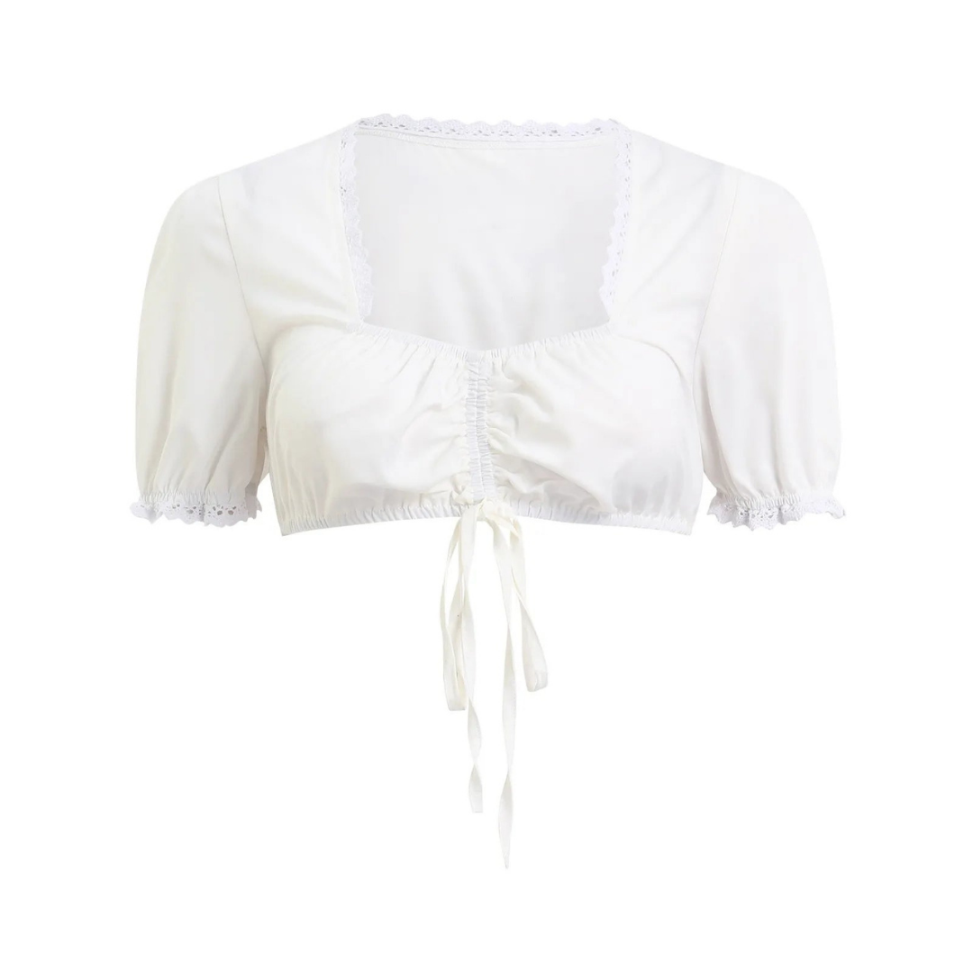 Dirndlbluse Damen Trachtstil Modern Klassik - Annika