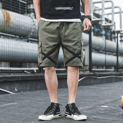 Herren-Baumwollshorts mit urbanem Cargo-Design - Damien