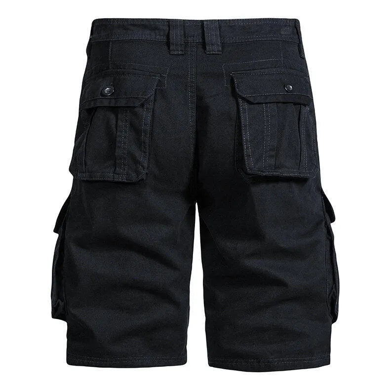 Lässige Cargo-Taschen-Shorts aus Baumwolle für Herren - Jason