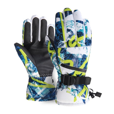 Warme und wasserdichte Unisex-Skihandschuhe