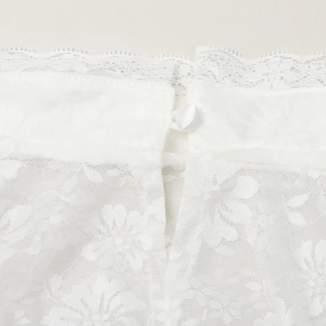 Damen Hochgeschlossene Dirndl-Bluse aus Spitze - Hildegard