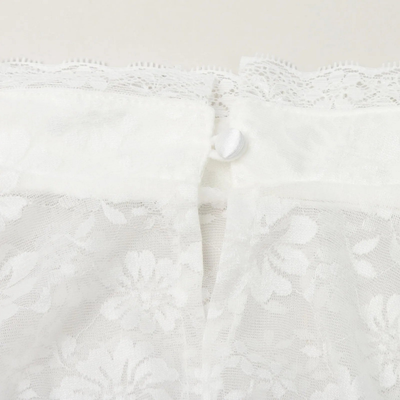 Damen Hochgeschlossene Dirndl-Bluse aus Spitze - Hildegard