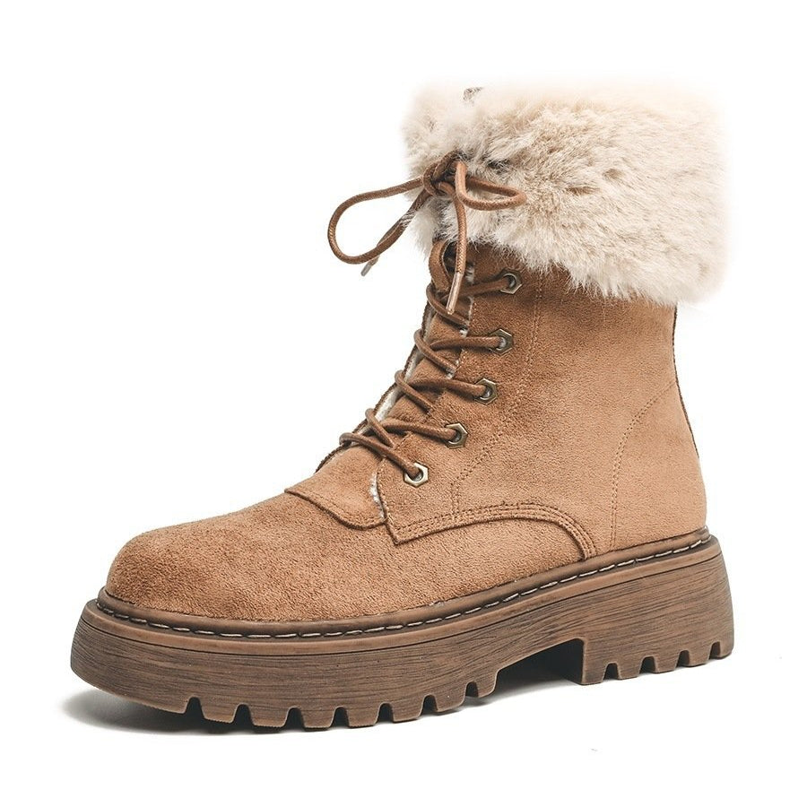 Damen-Thermostiefel mit Soft-Touch-Effekt - Vaelinne