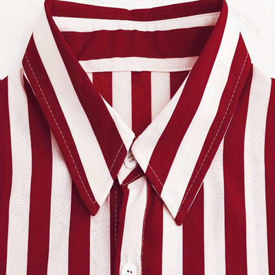 Simon - Stylische gestreifte Herrenbluse