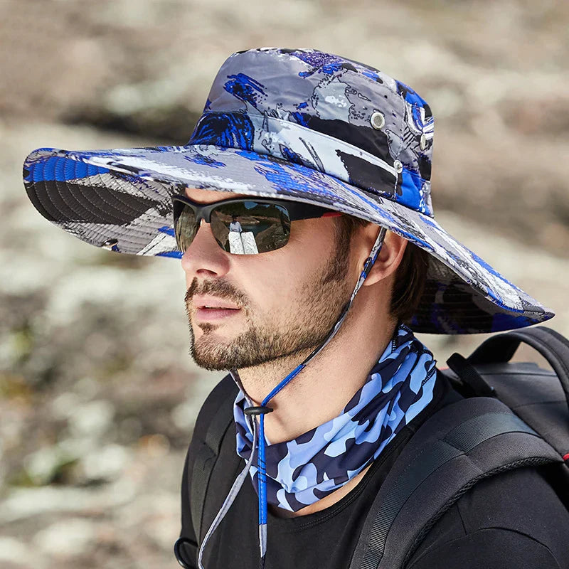 Männer Camouflage Sommer Atmungsaktive Mütze