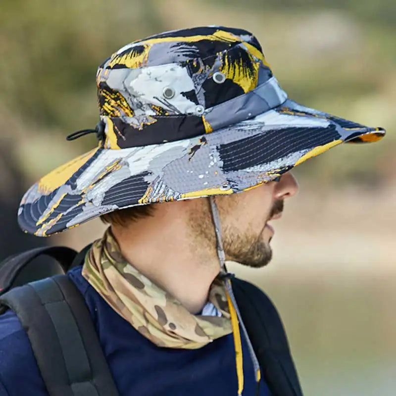 Männer Camouflage Sommer Atmungsaktive Mütze