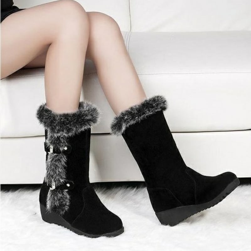 Damen-Winterstiefel mit Futter - Marlene