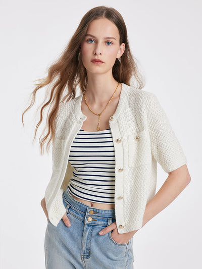 Hermine - Schicke Strickjacke