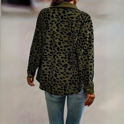 Toos - Schicke Jacke mit Leopardenmuster für Frauen