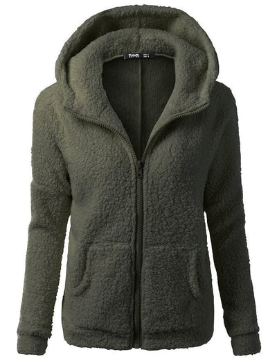 Fleecejacke mit Kapuze - Rachel