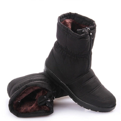 Wasserdichte gepolsterte Damenstiefel mit rutschfester Sohle - Zara