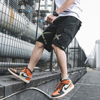 Herren-Baumwollshorts mit urbanem Cargo-Design - Damien