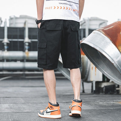 Herren-Baumwollshorts mit urbanem Cargo-Design - Damien