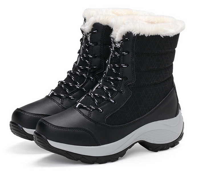 Wasserdichte Damen-Schneestiefel mit Warmfutter - Elara