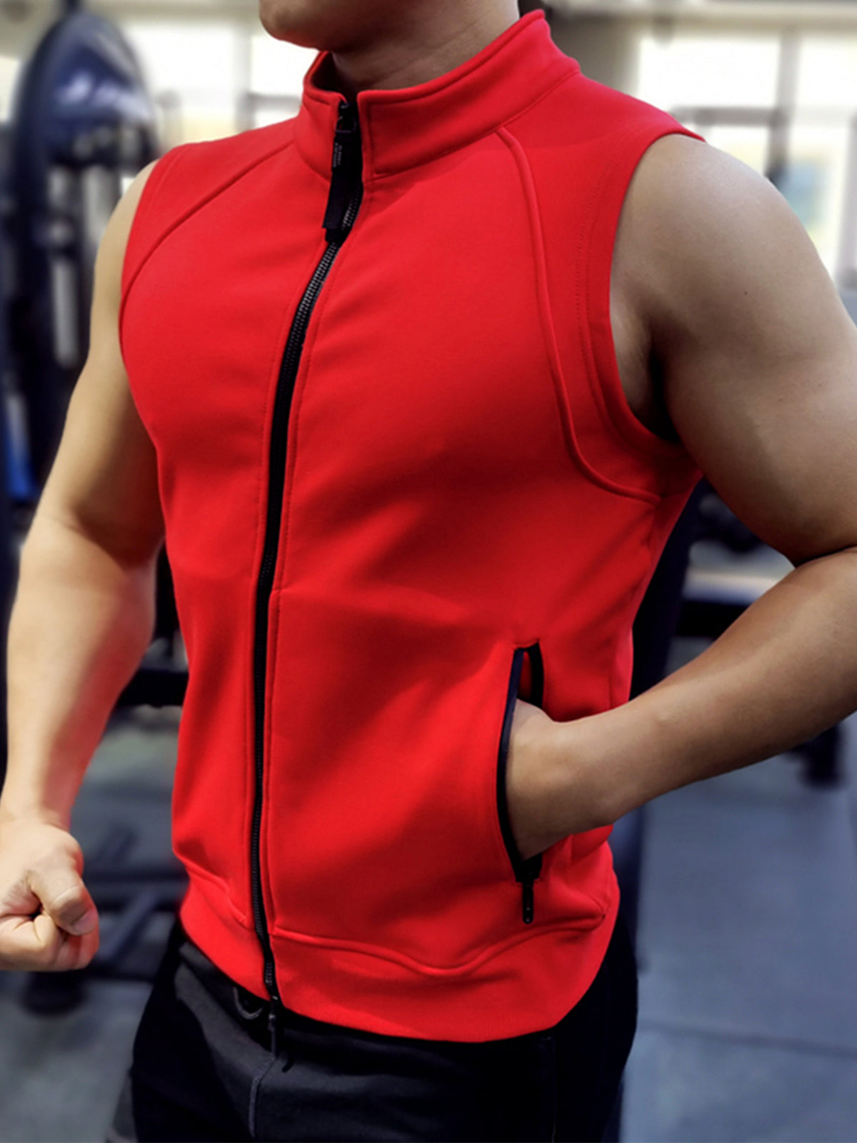 WorkoutFit Fleece-Weste