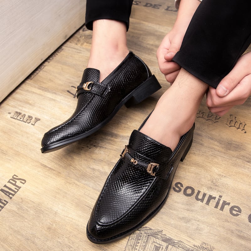 Modische Herren-Loafer aus Leder - Helian