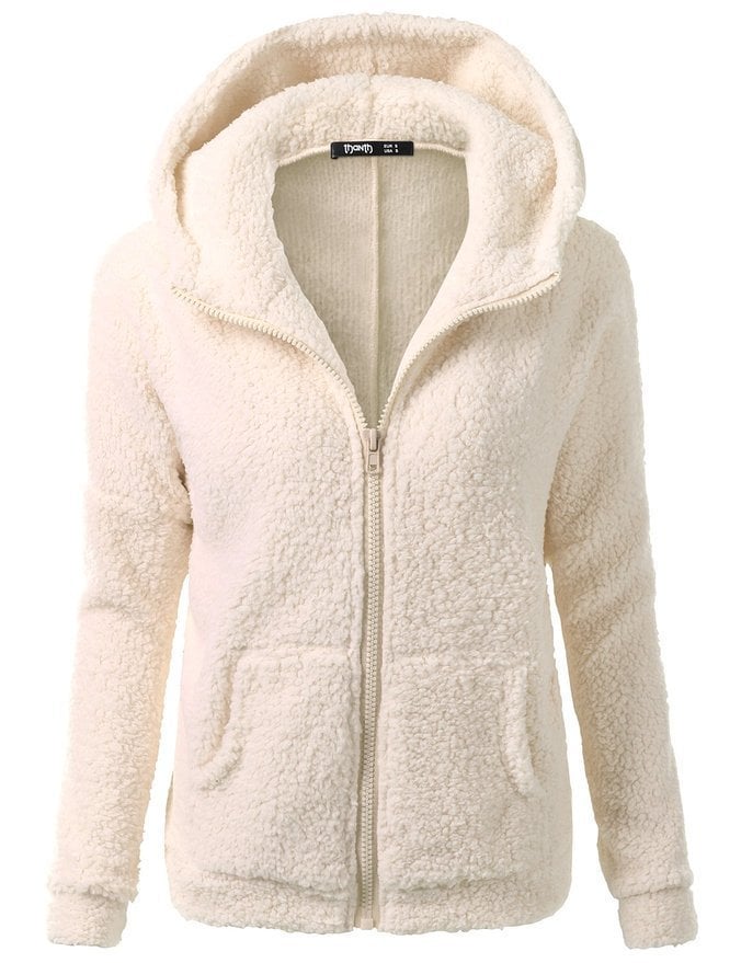 Fleecejacke mit Kapuze - Rachel