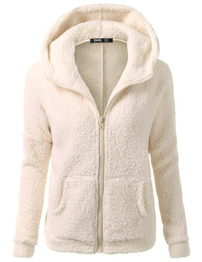 Fleecejacke mit Kapuze - Rachel