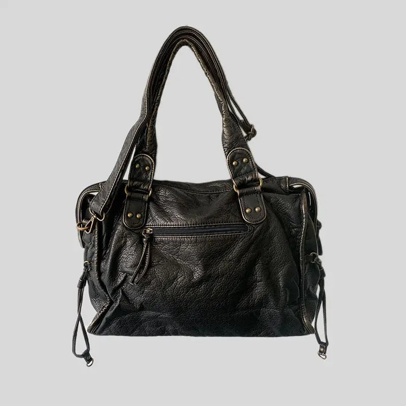 Jeoara - Tote Tasche aus Vintage-Leder