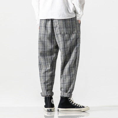 Herrenhose mit Druck - Mau