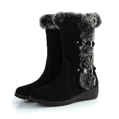 Damen-Winterstiefel mit Futter - Marlene