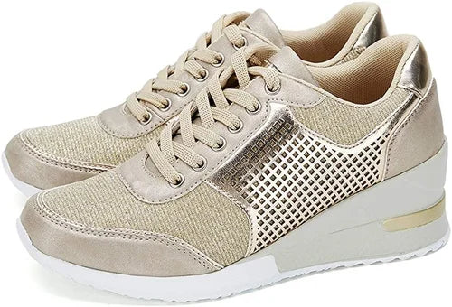 Pauline - Hochhackige Keilsneakers für Frauen
