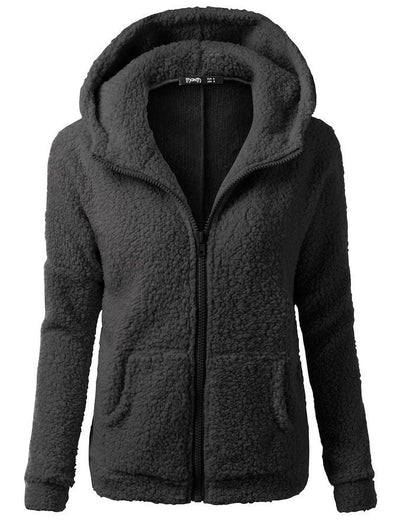 Fleecejacke mit Kapuze - Rachel