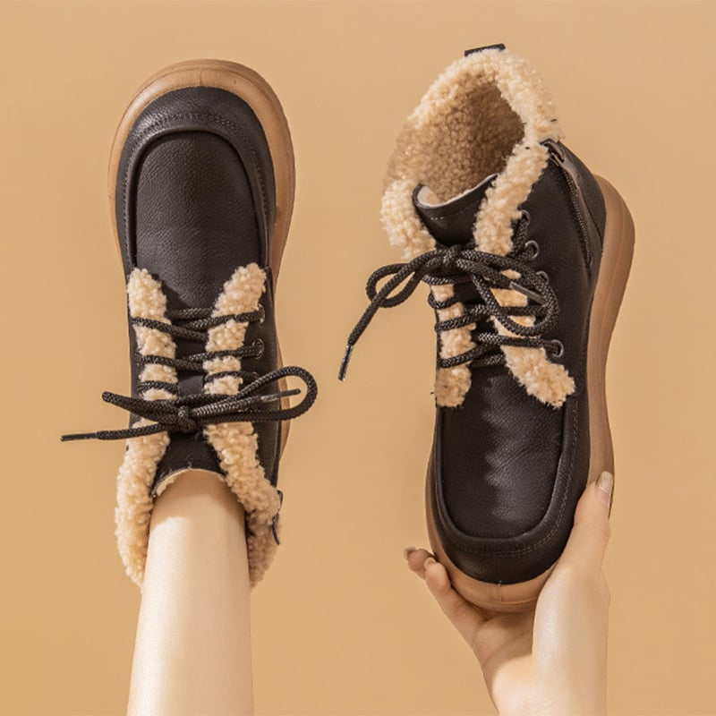 Warme Damenstiefel mit Innenfutter - Kimberly