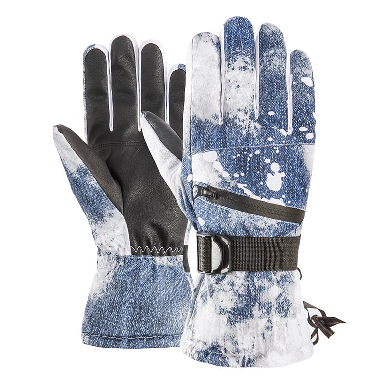 Warme und wasserdichte Unisex-Skihandschuhe