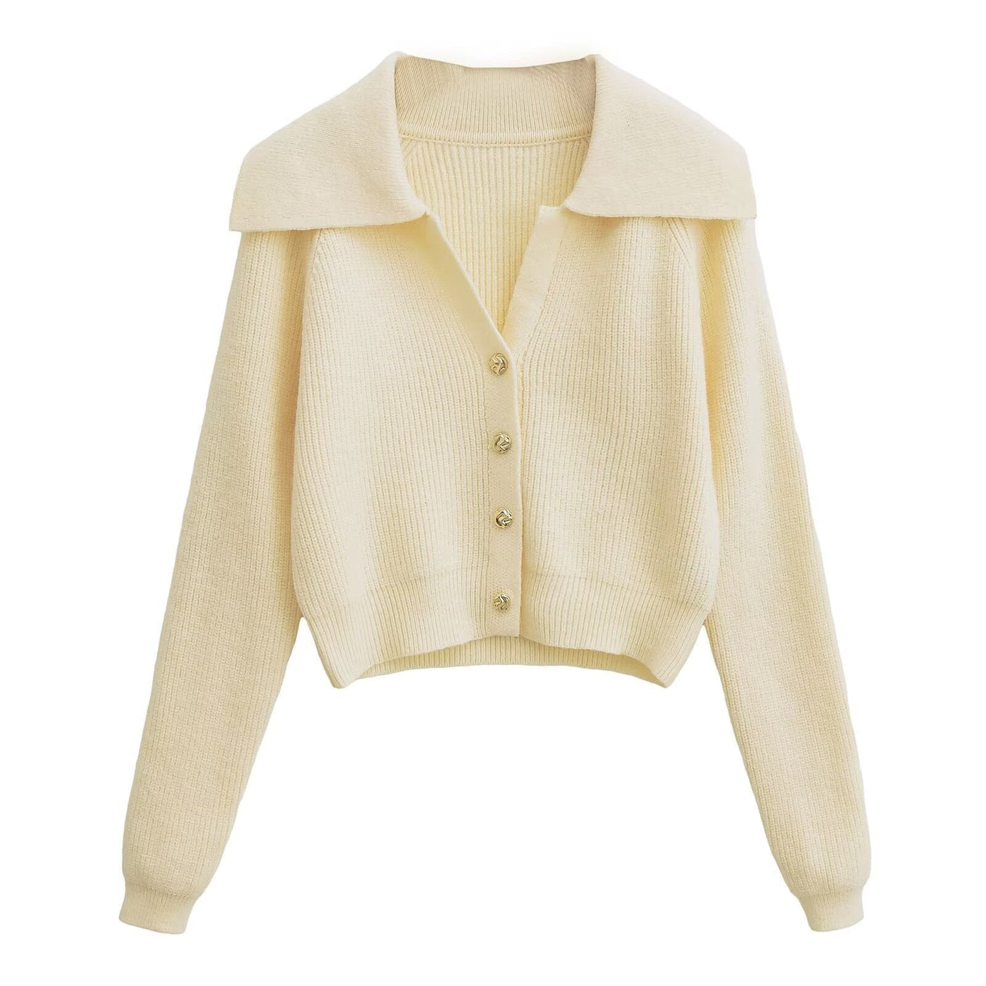 Damen Strickjacke mit Reverskragen - Livia