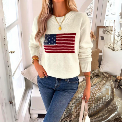 Charlene - Trendiger Strickpullover für Damen