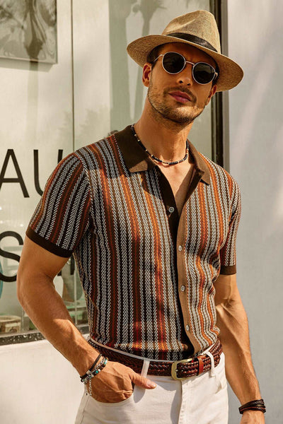 Liam - Gestreiftes Vintage-Hemd