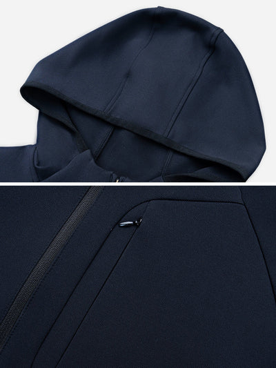 DynamicStride Hoodie mit Kapuze und Reißverschluss