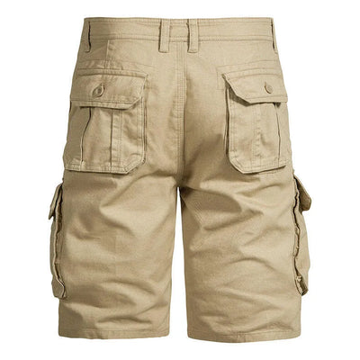 Lässige Cargo-Taschen-Shorts aus Baumwolle für Herren - Jason