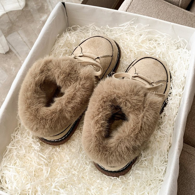 Damen-Winterstiefel mit weichem Fellfutter - Amelie