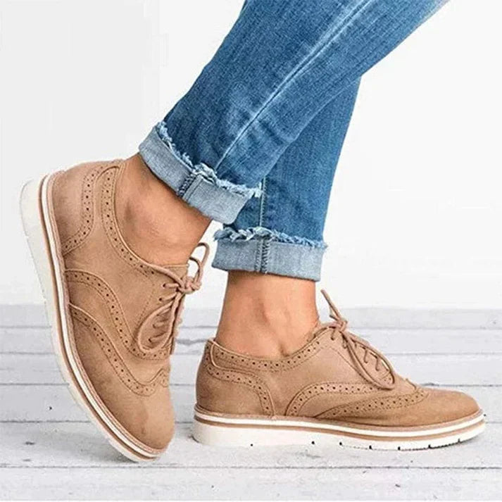 Elegante Schnürschuhe aus Leder - Alisa